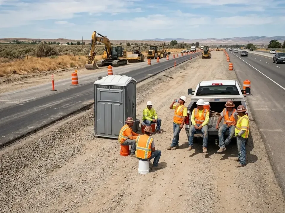 highway-road-construction-crew-007 — frequently asked questions, Porta Potty and Restroom Rentals in Edinburgh, IN
